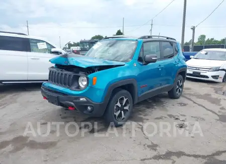 JEEP RENEGADE 2021 vin ZACNJDC12MPM42984 from auto auction Iaai