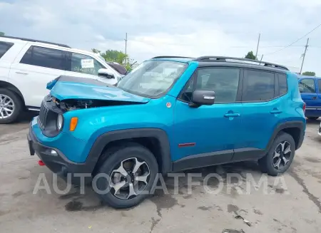 JEEP RENEGADE 2021 vin ZACNJDC12MPM42984 from auto auction Iaai