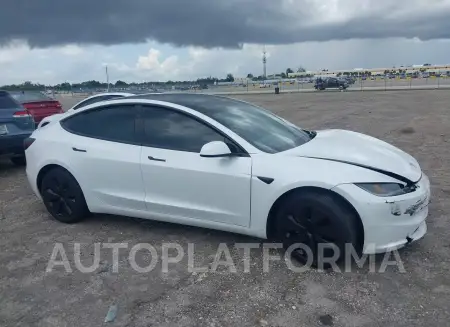 TESLA MODEL 3 2024 vin 5YJ3E1EA1RF756831 from auto auction Iaai