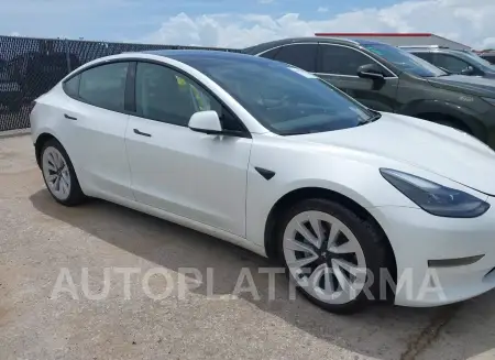 Tesla Model 3 2021 2021 vin 5YJ3E1EA6MF998409 from auto auction Iaai