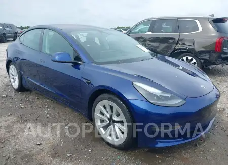 Tesla Model 3 2021 2021 vin 5YJ3E1EB9MF975179 from auto auction Iaai