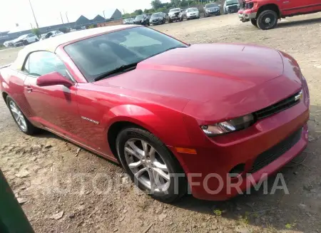 Chevrolet Camaro 2015 2015 vin 2G1FD3D35F9222898 from auto auction Iaai