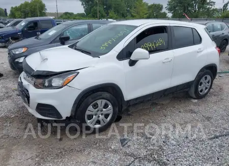 CHEVROLET TRAX 2017 vin KL7CJKSB8HB102812 from auto auction Iaai