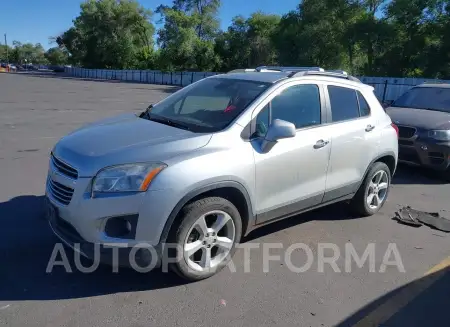 CHEVROLET TRAX 2016 vin KL7CJRSB3GB572270 from auto auction Iaai