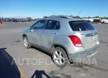 CHEVROLET TRAX 2016 vin KL7CJRSB3GB572270 from auto auction Iaai