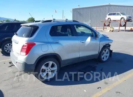 CHEVROLET TRAX 2016 vin KL7CJRSB3GB572270 from auto auction Iaai