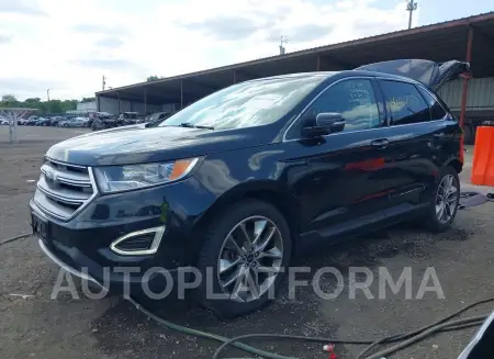 FORD EDGE 2015 vin 2FMPK4K97FBB76607 from auto auction Iaai