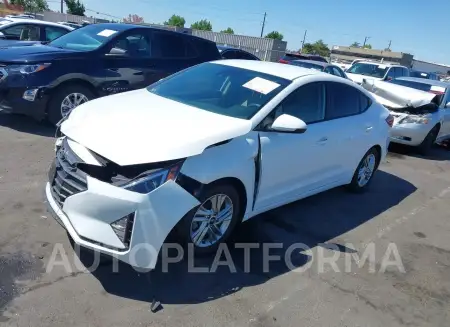 HYUNDAI ELANTRA 2020 vin 5NPD84LF1LH609090 from auto auction Iaai