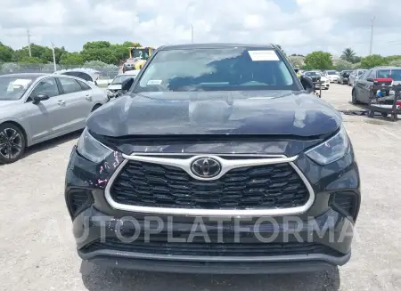 TOYOTA HIGHLANDER 2021 vin 5TDCZRAH9MS056341 from auto auction Iaai