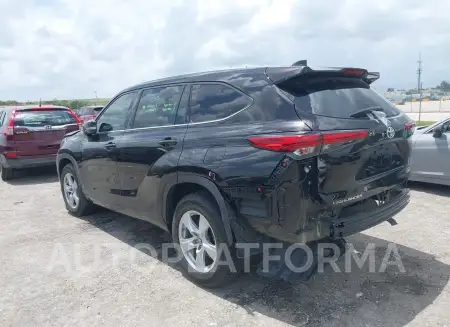 TOYOTA HIGHLANDER 2021 vin 5TDCZRAH9MS056341 from auto auction Iaai