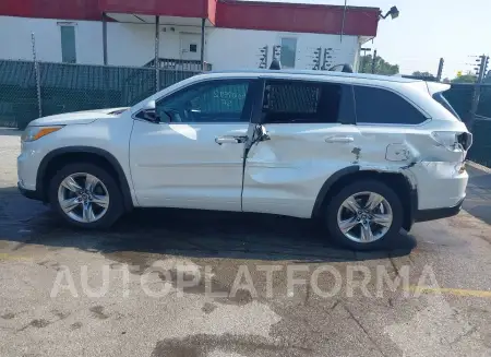 TOYOTA HIGHLANDER 2016 vin 5TDDKRFH9GS266573 from auto auction Iaai