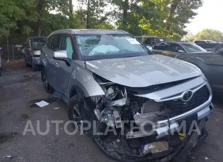 Toyota Highlander 2022 2022 vin 5TDHZRBH0NS568592 from auto auction Iaai