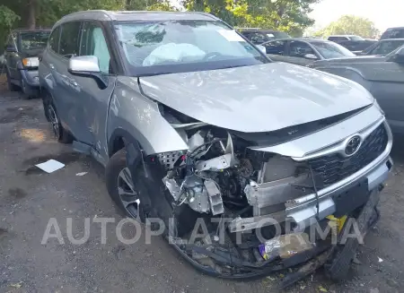 TOYOTA HIGHLANDER 2022 vin 5TDHZRBH0NS568592 from auto auction Iaai