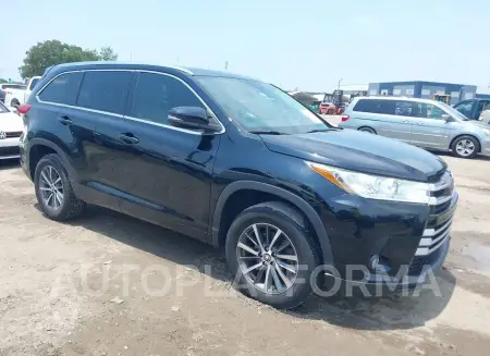 Toyota Highlander 2018 2018 vin 5TDKZRFH8JS283990 from auto auction Iaai