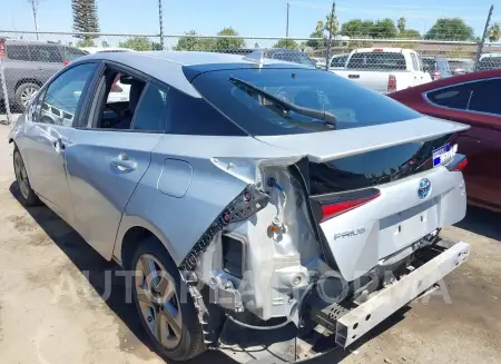 TOYOTA PRIUS 2019 vin JTDKARFU2K3085851 from auto auction Iaai