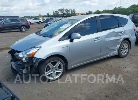 TOYOTA PRIUS V 2016 vin JTDZN3EU2GJ054409 from auto auction Iaai