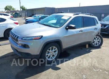 JEEP CHEROKEE 2017 vin 1C4PJMAS6HW647613 from auto auction Iaai