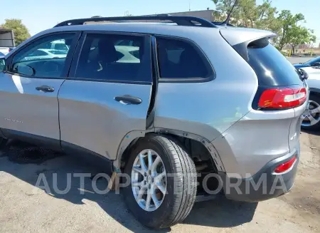 JEEP CHEROKEE 2017 vin 1C4PJMAS6HW647613 from auto auction Iaai