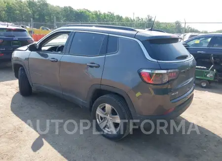 JEEP COMPASS 2022 vin 3C4NJDBB9NT123539 from auto auction Iaai