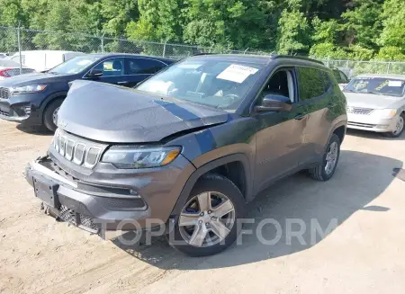 JEEP COMPASS 2022 vin 3C4NJDBB9NT123539 from auto auction Iaai