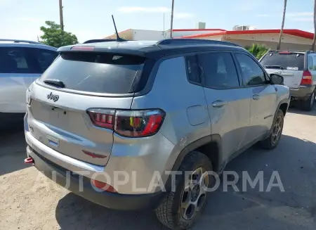 JEEP COMPASS 2022 vin 3C4NJDDB2NT105574 from auto auction Iaai