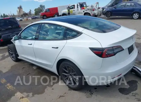 TESLA MODEL 3 2023 vin 5YJ3E1EA0PF660668 from auto auction Iaai