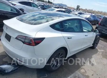 TESLA MODEL 3 2023 vin 5YJ3E1EA0PF660668 from auto auction Iaai