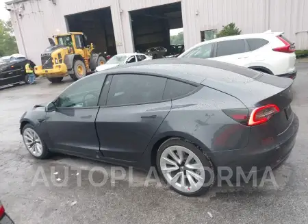 TESLA MODEL 3 2021 vin 5YJ3E1EB2MF850377 from auto auction Iaai