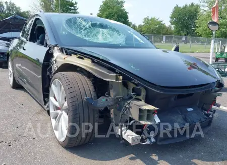 Tesla Model 3 2019 2019 vin 5YJ3E1EB9KF213967 from auto auction Iaai