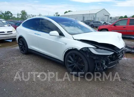 Tesla Model X 2016 2016 vin 5YJXCBE2XGF016584 from auto auction Iaai