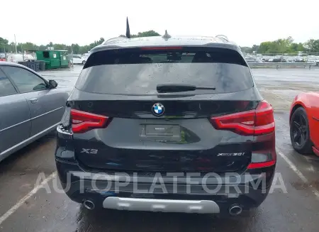 BMW X3 2021 vin 5UXTY5C00M9G21286 from auto auction Iaai