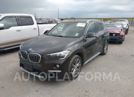 BMW X1 2016 vin WBXHT3C31GP889395 from auto auction Iaai