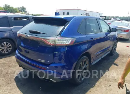 FORD EDGE 2015 vin 2FMTK4AP4FBB63294 from auto auction Iaai