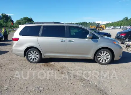 TOYOTA SIENNA 2017 vin 5TDDZ3DC5HS183322 from auto auction Iaai