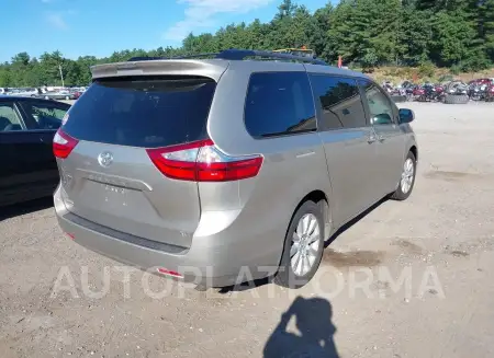 TOYOTA SIENNA 2017 vin 5TDDZ3DC5HS183322 from auto auction Iaai