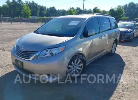 TOYOTA SIENNA 2017 vin 5TDDZ3DC5HS183322 from auto auction Iaai