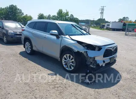 Toyota Highlander 2020 2020 vin 5TDDZRBH7LS018771 from auto auction Iaai