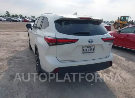 TOYOTA HIGHLANDER 2020 vin 5TDGARAHXLS500267 from auto auction Iaai