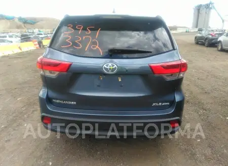 TOYOTA HIGHLANDER 2019 vin 5TDJZRFH1KS739616 from auto auction Iaai