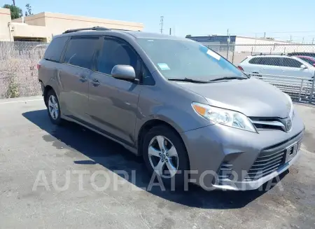 Toyota Sienna 2018 2018 vin 5TDKZ3DCXJS930992 from auto auction Iaai