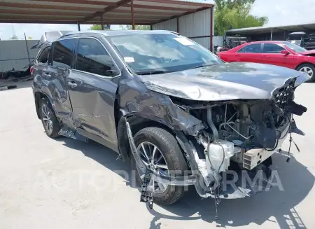 Toyota Highlander 2019 2019 vin 5TDKZRFH1KS571934 from auto auction Iaai