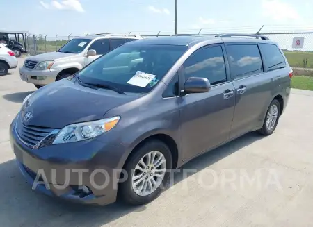 TOYOTA SIENNA 2015 vin 5TDYK3DC6FS569430 from auto auction Iaai