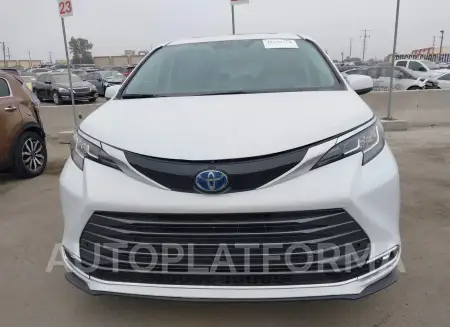 TOYOTA SIENNA 2022 vin 5TDYSKFC7NS060937 from auto auction Iaai