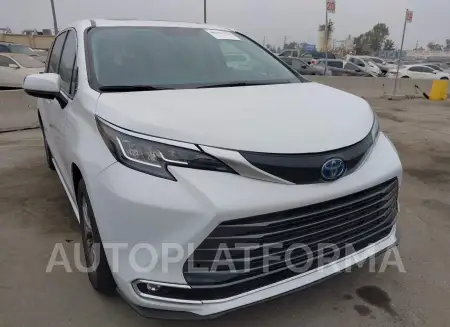 TOYOTA SIENNA 2022 vin 5TDYSKFC7NS060937 from auto auction Iaai