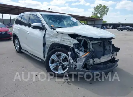 Toyota Highlander 2019 2019 vin 5TDYZRFH1KS349260 from auto auction Iaai