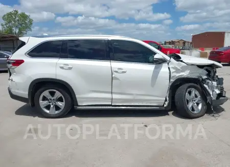 TOYOTA HIGHLANDER 2019 vin 5TDYZRFH1KS349260 from auto auction Iaai