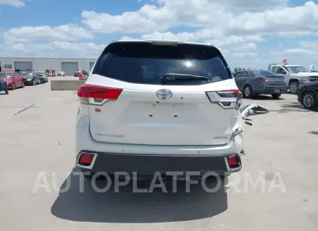 TOYOTA HIGHLANDER 2019 vin 5TDYZRFH1KS349260 from auto auction Iaai