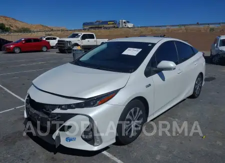 TOYOTA PRIUS PRIME 2021 vin JTDKAMFP8M3182407 from auto auction Iaai