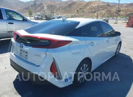 TOYOTA PRIUS PRIME 2021 vin JTDKAMFP8M3182407 from auto auction Iaai