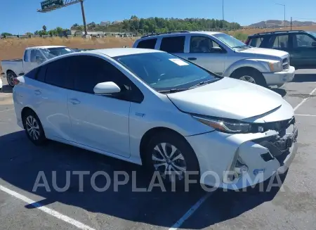 TOYOTA PRIUS PRIME 2021 vin JTDKAMFP8M3182407 from auto auction Iaai